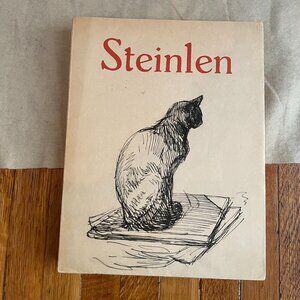 Steinlen Chats et Autres Betes rare softcover French art book